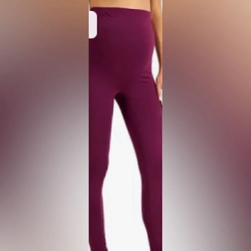 🛍️Ideology Plus Size Maternity Ankle Leggings Cozy Comfortable Fit 2X🎀